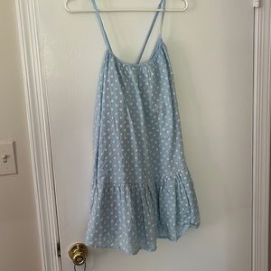 SOLAI Ditsy Printed Mini Dress